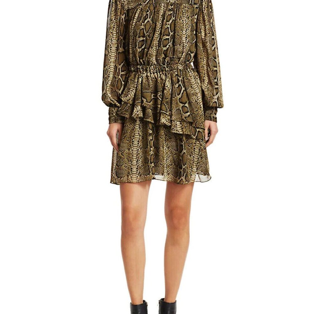 Isabel Marant Etoile Java Python Print Mini Dress… - image 2